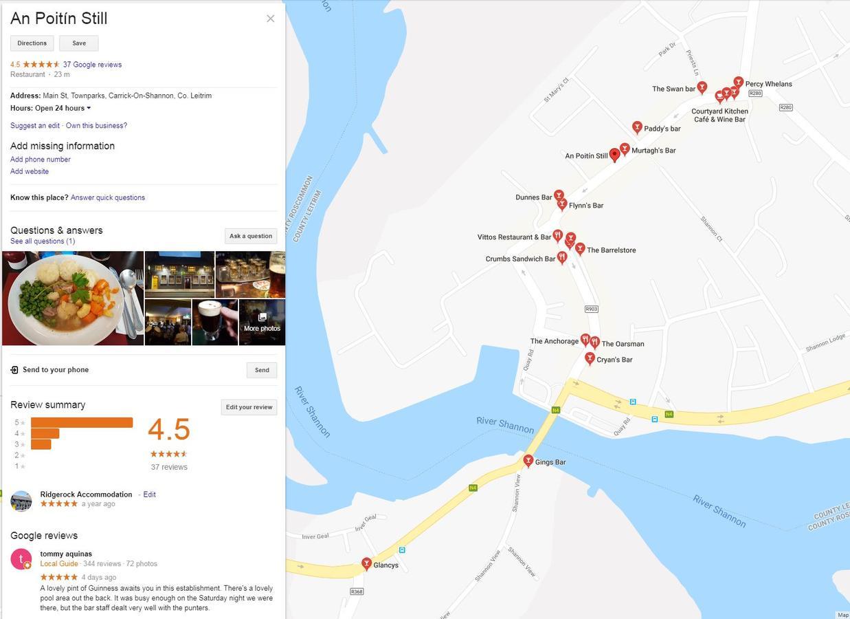 Ridge-Rock Accommodation Carrick on Shannon Εξωτερικό φωτογραφία